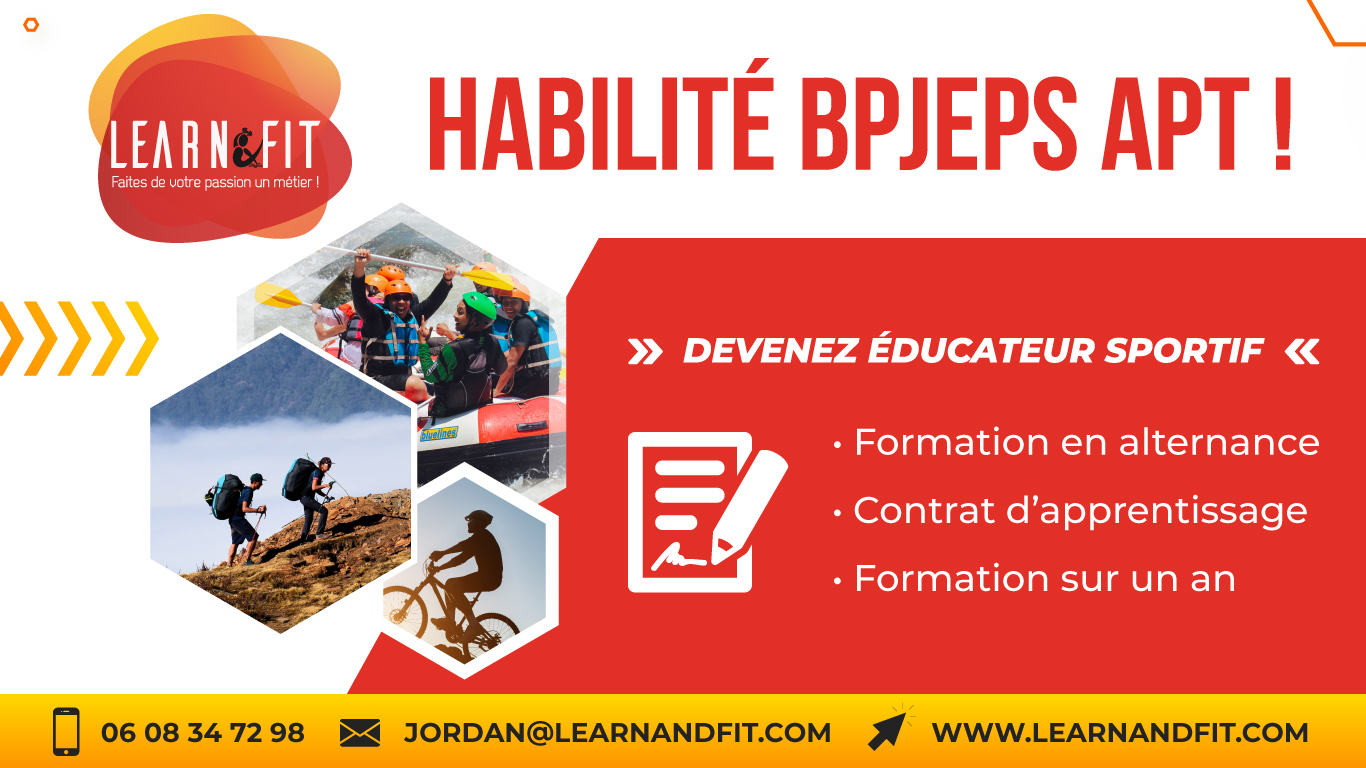 Nouvelle habilitation BPJEPS APT